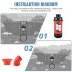 Goldlife 1HP Floating Pond Fountain Aerator