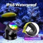 Solar RGB LED Pond Lights & Fountain Kit