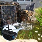 Solar Fountain Pump and Filter Kit for Ponds