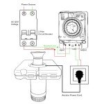 750W Floating Pond Fountain Aerator with Timer