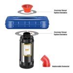 1HP Floating Pond Fountain Pump with Timer