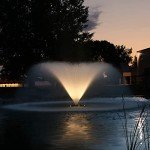 Kasco VFX Aerating Pond Fountain with LED Lights