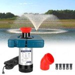 1HP Floating Pond Fountain Aerator with 100 ft Cord
