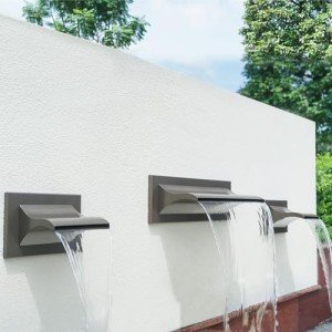 20.5" Stainless Steel Eagle Waterfall Spillway