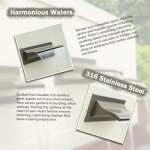 20.5" Stainless Steel Eagle Waterfall Spillway