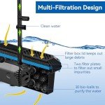 Solar Fountain Pump with Pond Filter Kit 40W