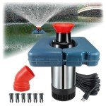 1HP Floating Pond Fountain Aerator with Power Cord