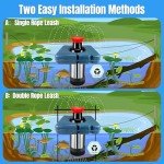 1HP Floating Pond Fountain Aerator with Power Cord