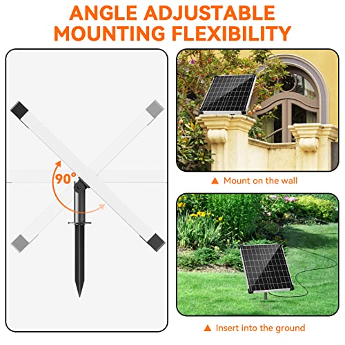 30W Solar Fountain Pump & 40W Pond Filter Kit