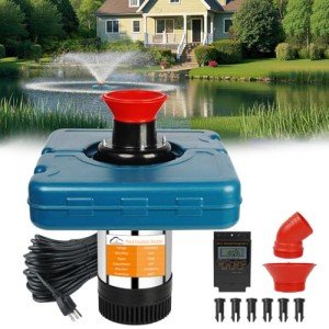 1HP Stainless Steel Pond Fountain Aerator, 15000 GPH