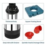1HP Stainless Steel Pond Fountain Aerator, 15000 GPH