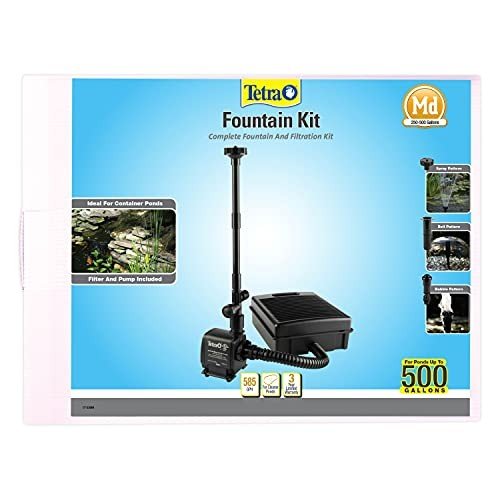 Tetra Pond Fountain Kit with 3 Attachments