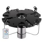 Large Pond Floating Fountain with Color-Changing Lights