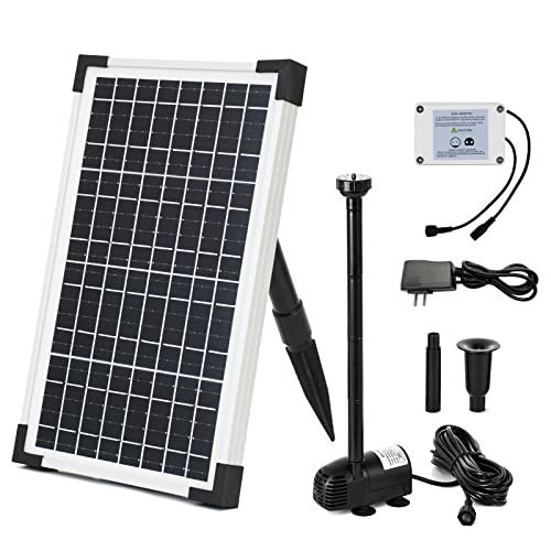 ECO-WORTHY Solar Pump Fountain Kit for Ponds