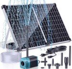 Solar Fountain Pump Kit for Ponds and Gardens