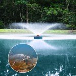 750W Floating Pond Fountain Aerator Pump 15000 GPH