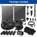 Solar Pond Filter and Pump Kit with Protection