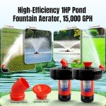 750W Floating Pond Fountain Aerator Pump
