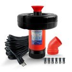 750W Floating Pond Fountain Aerator Pump