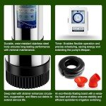 750W Floating Pond Fountain Aerator with Timer