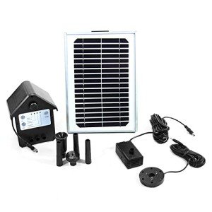 Sunnydaze 132 GPH Solar Pump and Panel Kit