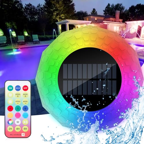 Solar Floating LED Lights for Pool, Pond Fountain