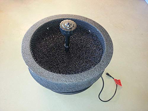 CUSTOM PRO 6000 Floating Pond Fountain with LED Spotlight
