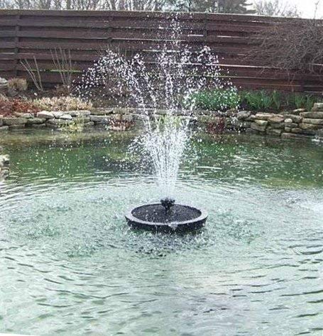 CUSTOM PRO 6000 Floating Pond Fountain with LED Spotlight