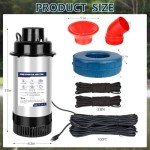 750W Floating Pond Fountain Aerator Pump