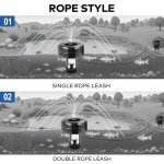 1HP Floating Pond Fountain Pump with Timer & Cord