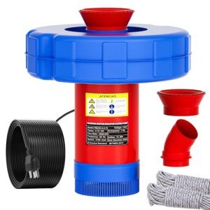 15000 GPH Automatic Floating Pond Fountain Aerator