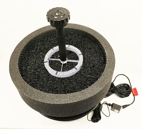 CUSTOM PRO 6000 Floating Pond Fountain with LED Spotlight