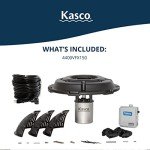 Kasco VFX Series 1HP Pond Aerating Fountain