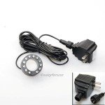 12-LED Light Ring Fountain for Fish Ponds
