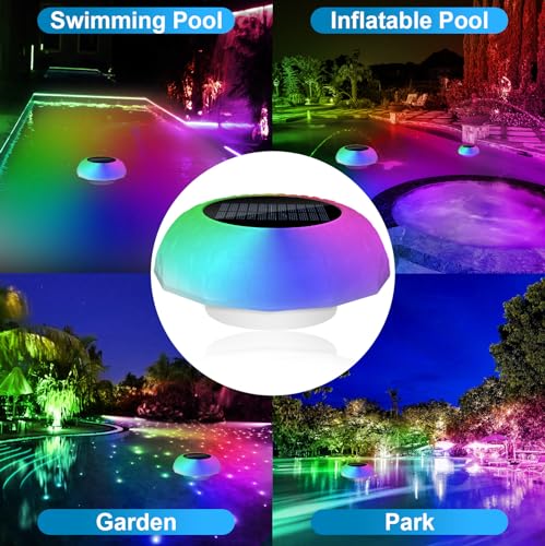 Solar Floating LED Lights for Pool, Pond Fountain