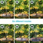 Solar Bird Bath Fountain Pump with 6 Nozzles