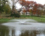 Kasco 1HP Aerating Pond Fountain with LED Lighting
