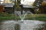 Kasco 1HP Aerating Pond Fountain with LED Lighting