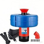 Powerful Pond Fountain Aerator with 100' Cord