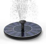 Mini Solar Powered Fountain Pump for Bird Bath
