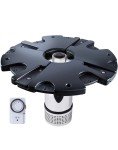 Hqua FS01 Floating Pond Fountain with Color Lights