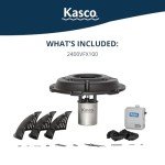 Kasco VFX 1/2HP Aerating Pond Fountain with Cord