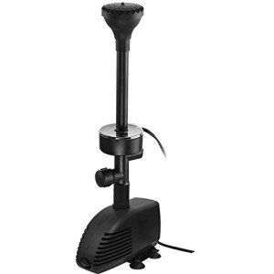 COODIA 660GPH Pond Fountain Pump with LED Lights