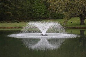 Energy Efficient 1HP Pond Aerating Fountain
