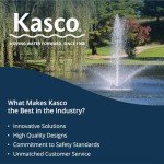 Kasco 3/4 HP J Series Decorative Pond Fountain
