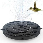 Solar Floating Fountain for Bird Bath & Pond