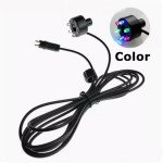 Underwater 6-LED Color Lights Ring Fountain