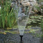 TetraPond Fountain Pump Set with Spray Patterns