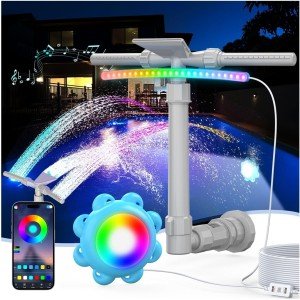 Light-Up Pool Fountain for Above/Inground Pools