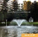 Scott Aerator DA-20 Pond Fountain - 1/2 HP